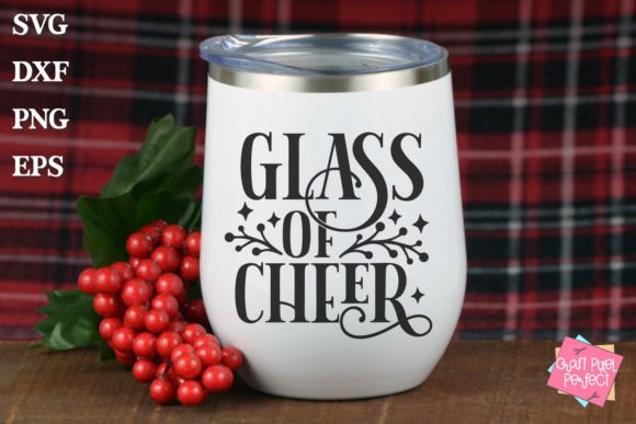 Review: Christmas Wine Glass SVG for Holiday Embroidery