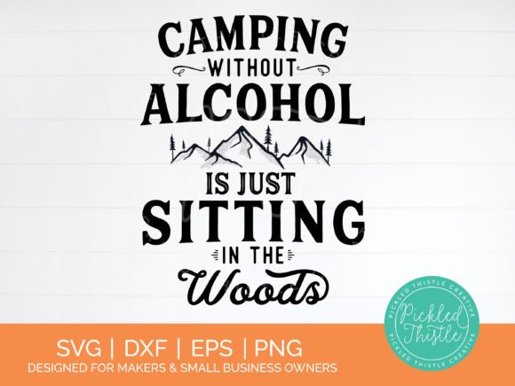 Review: Funny Camping Quote SVG for Embroidery