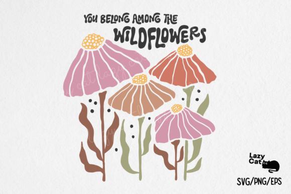 Reviewing Boho Flowers Inspiration Quote SVG PNG
