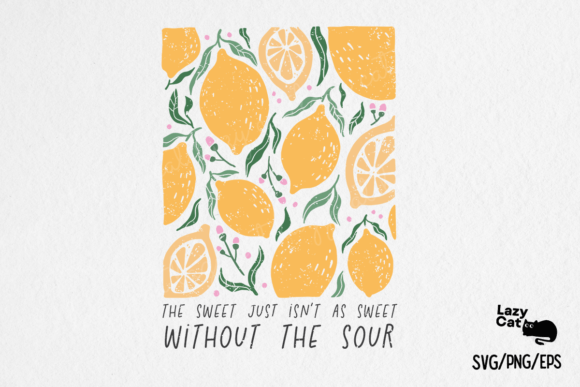 Reviewing the Boho Floral Lemon Quote SVG PNG