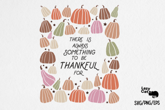 Reviewing the Boho Pumpkins Thankful Quote SVG PNG
