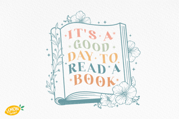 Reviewing the Book and Flower Quote SVG Design