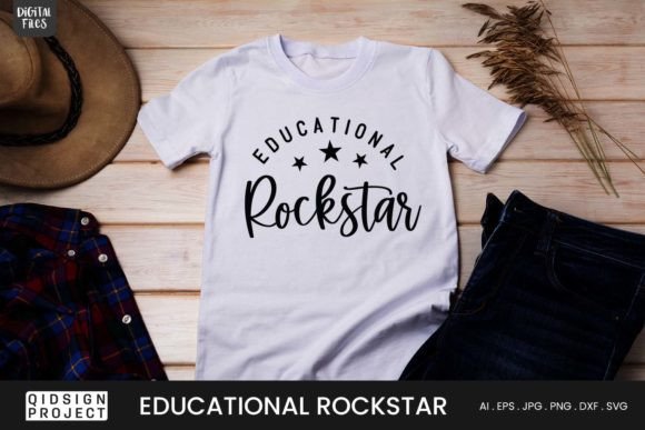 Reviewing the Educational Rockstar Teacher SVG for Stitch