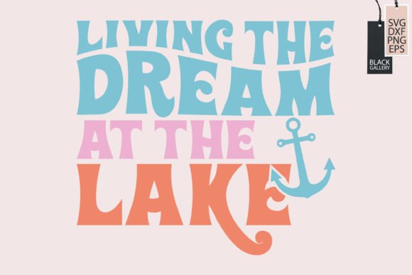 Reviewing the Retro Summer Lake Quote SVG for Embroidery