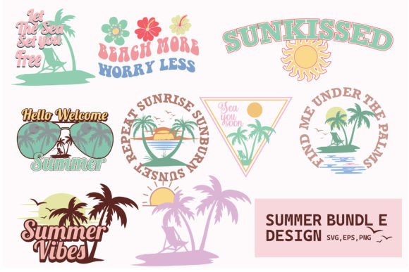 Reviewing the Summer Beach Quote SVG Bundle for Embroidery